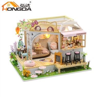 소녀를 위한 Diy 인형의 집 키트