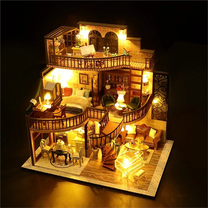 Diy Wooden Miniature House